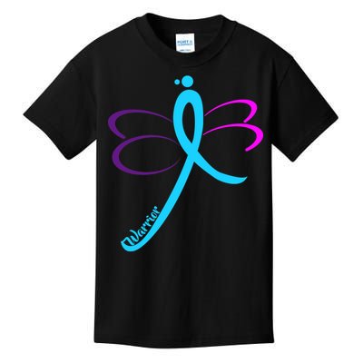 Thyroid Cancer Awareness Kids T-Shirt