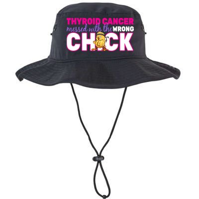 Thyroid Cancer Mess With The Wrong Chick Bucket Hat