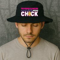 Thyroid Cancer Mess With The Wrong Chick Bucket Hat