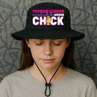 Thyroid Cancer Mess With The Wrong Chick Bucket Hat