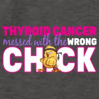 Thyroid Cancer Mess With The Wrong Chick Vector Backpack
