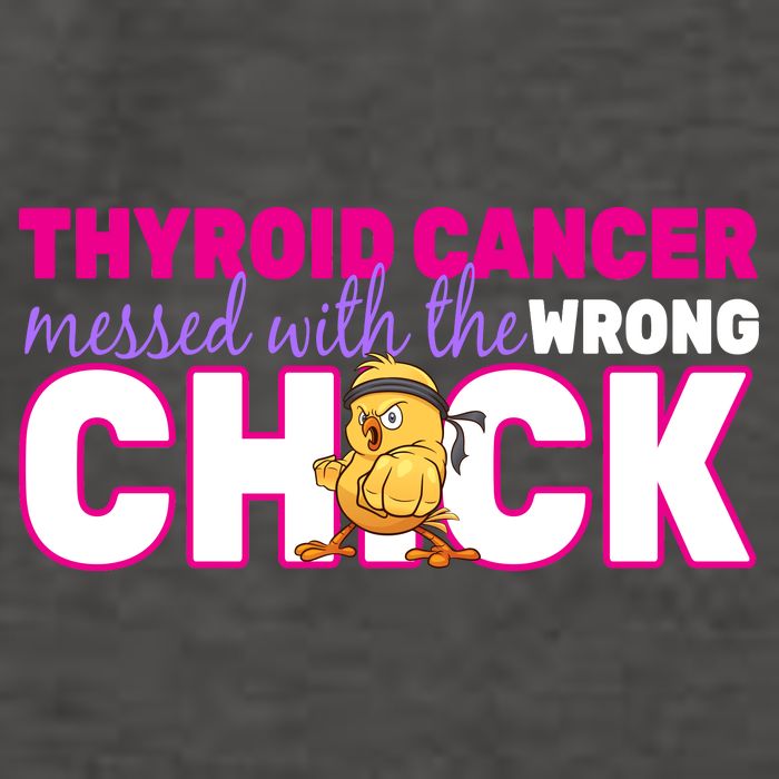 Thyroid Cancer Mess With The Wrong Chick Vector Backpack