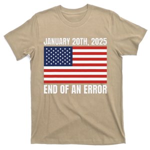 Trump Inauguration 2025 End Of An Error T-Shirt