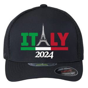 Team Italy 2024 Paris Sport Games Flexfit Unipanel Trucker Cap