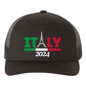 Team Italy 2024 Paris Sport Games Yupoong Adult 5-Panel Trucker Hat