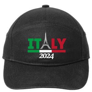 Team Italy 2024 Paris Sport Games 7-Panel Snapback Hat