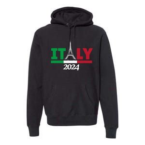 Team Italy 2024 Paris Sport Games Premium Hoodie