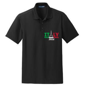 Team Italy 2024 Paris Sport Games Dry Zone Grid Polo