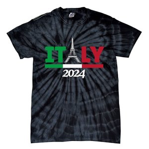 Team Italy 2024 Paris Sport Games Tie-Dye T-Shirt