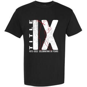 Title Ix 50th Anniversary Us Education Adts Act Golfer Gift Garment-Dyed Heavyweight T-Shirt