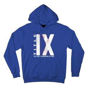 Title Ix 50th Anniversary Us Education Adts Act Golfer Gift Hoodie