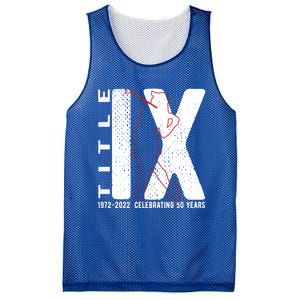 Title Ix 50th Anniversary Us Education Adts Act Golfer Gift Mesh Reversible Basketball Jersey Tank