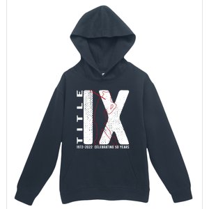 Title Ix 50th Anniversary Us Education Adts Act Golfer Gift Urban Pullover Hoodie