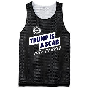 Trump Is A Scab Mesh Reversible Basketball Jersey Tank