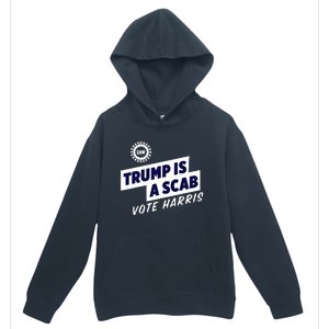 Trump Is A Scab Urban Pullover Hoodie