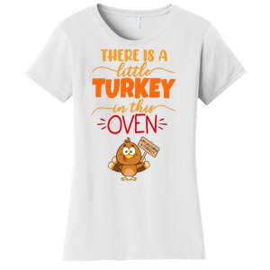 There Is A Little Turkey In This Oven Pregnancy Women's T-Shirt