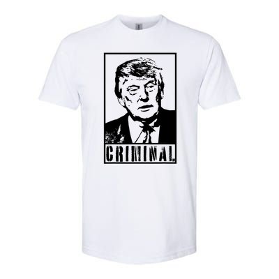 Trump Is A Criminal Anti Trump Impeach The President Softstyle CVC T-Shirt