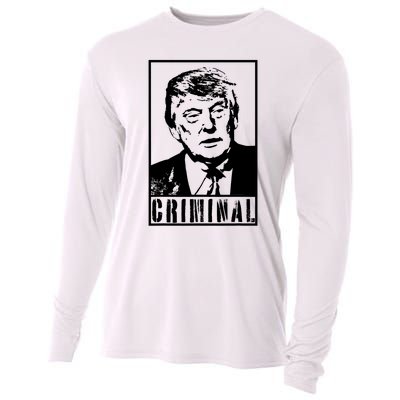 Trump Is A Criminal Anti Trump Impeach The President Cooling Performance Long Sleeve Crew