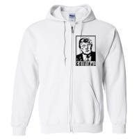 Trump Is A Criminal Anti Trump Impeach The President Full Zip Hoodie