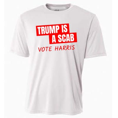 Trump Is A Scab Cooling Performance Crew T-Shirt