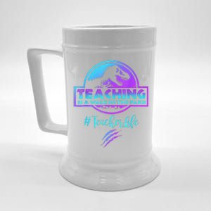 Teaching Is A Walk In Park Teacher Life Funny Mother's Day Beer Stein