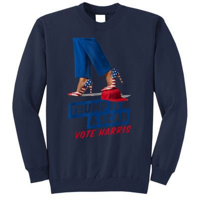 Trump Is A Scab Vote Kamala Harris 2024 Tall Sweatshirt