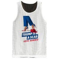 Trump Is A Scab Vote Kamala Harris 2024 Mesh Reversible Basketball Jersey Tank