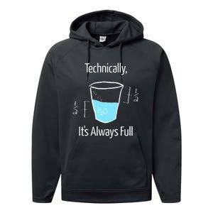 Technically Its Always Full Performance Fleece Hoodie