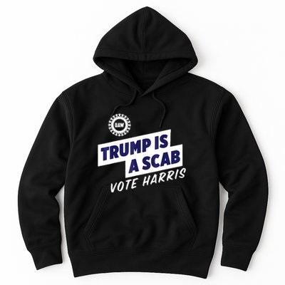 Trump Is A Scab Vote Harris 2024 Hoodie