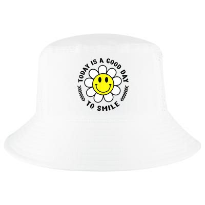 Today Is A Good Day To Smile Yellow Smiley Face Cool Comfort Performance Bucket Hat