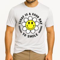 Today Is A Good Day To Smile Yellow Smiley Face Performance Shirt