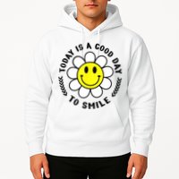 Today Is A Good Day To Smile Yellow Smiley Face Hoodie