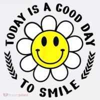 Today Is A Good Day To Smile Yellow Smiley Face Baby Bodysuit