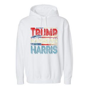 Trump Is A Scab Vote Kamala Harris 2024 Garment-Dyed Fleece Hoodie