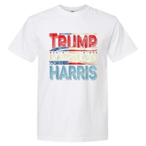 Trump Is A Scab Vote Kamala Harris 2024 Garment-Dyed Heavyweight T-Shirt