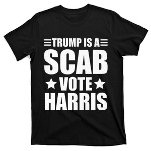 Trump Is A Scab Vote Harris Premium T-Shirt