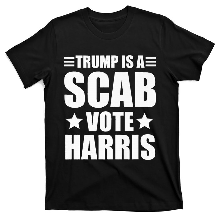 Trump Is A Scab Vote Harris Premium T-Shirt