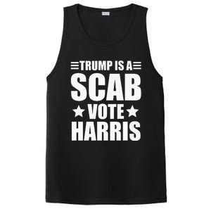 Trump Is A Scab Vote Harris Premium PosiCharge Competitor Tank