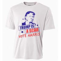 Trump Is A Scab Vote Kamala Harris 2024 Cooling Performance Crew T-Shirt