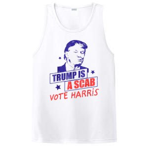 Trump Is A Scab Vote Kamala Harris 2024 PosiCharge Competitor Tank