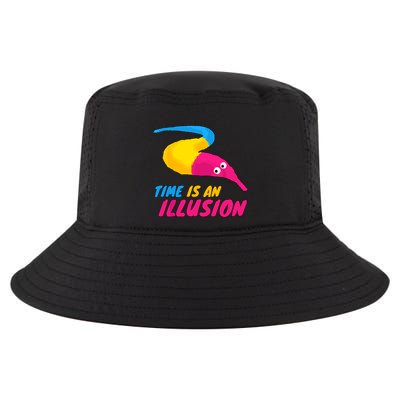 Time Is An Illusion Magic Worm Cool Comfort Performance Bucket Hat