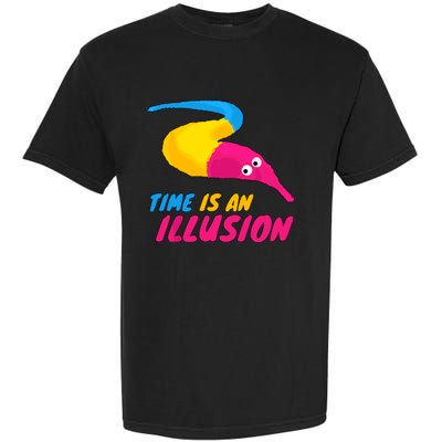 Time Is An Illusion Magic Worm Garment-Dyed Heavyweight T-Shirt