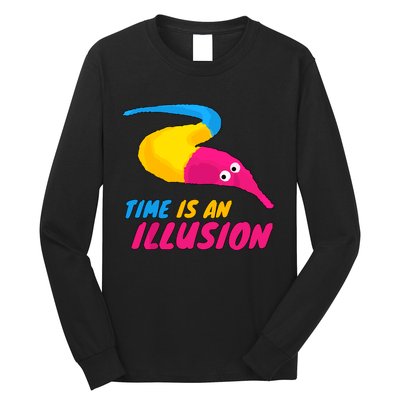 Time Is An Illusion Magic Worm Long Sleeve Shirt