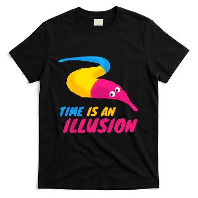 Time Is An Illusion Magic Worm T-Shirt
