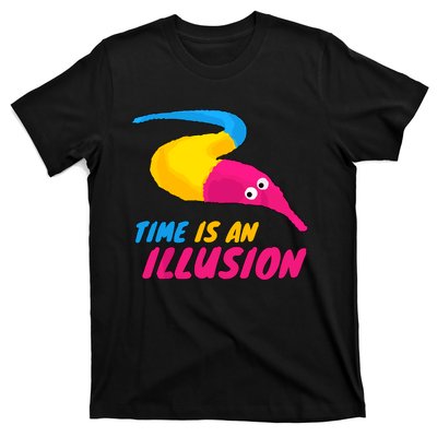 Time Is An Illusion Magic Worm T-Shirt