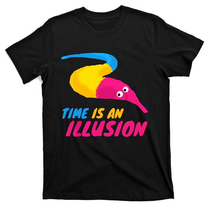 Time Is An Illusion Magic Worm T-Shirt