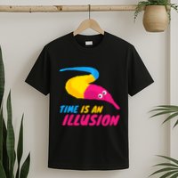 Time Is An Illusion Magic Worm T-Shirt