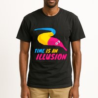 Time Is An Illusion Magic Worm Tall T-Shirt