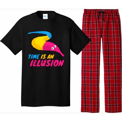 Time Is An Illusion Magic Worm Pajama Set