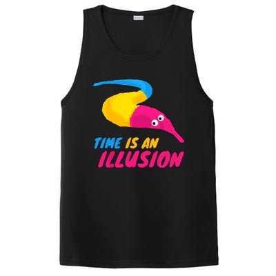 Time Is An Illusion Magic Worm PosiCharge Competitor Tank